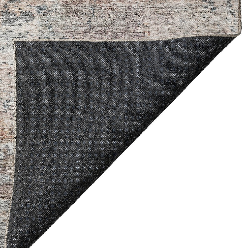 Luxury Washable Indoor/Outdoor Solace Gray 2'6" x 3'10" Rug