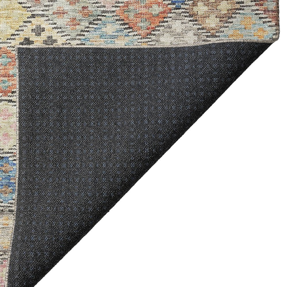 Luxury Washable Indoor/Outdoor Solace Paprika 2'6" x 3'10" Rug