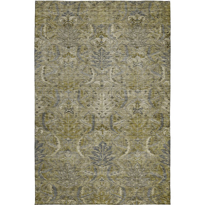 Luxury Washable Indoor/Outdoor Solace Taupe 5' x 7'6" Rug