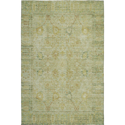 Luxury Washable Indoor/Outdoor Solace Sage 5' x 7'6" Rug