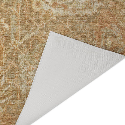 Luxury Washable Indoor/Outdoor Tabrook Khaki 2'6" x 3'10" Rug