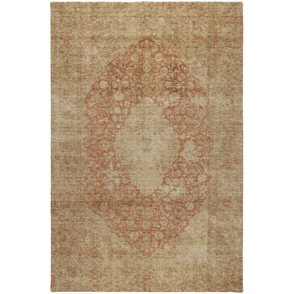 Luxury Washable Indoor/Outdoor Tabrook Paprika 5' x 7'6" Rug