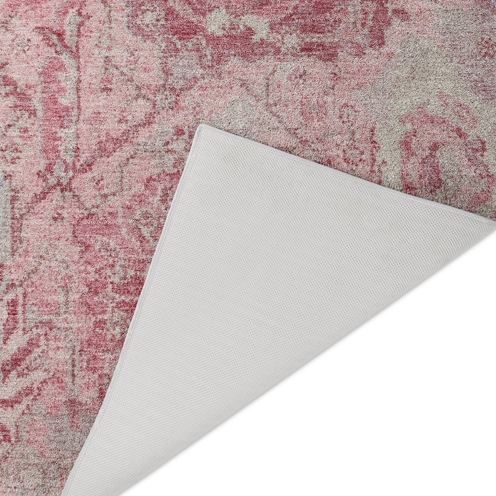 Luxury Washable Indoor/Outdoor Tabrook Pink 2'6" x 3'10" Rug