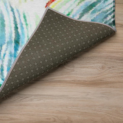 Indoor/Outdoor Tropics TC4 Meadow Washable 2'3" x 7'6" Runner Rug