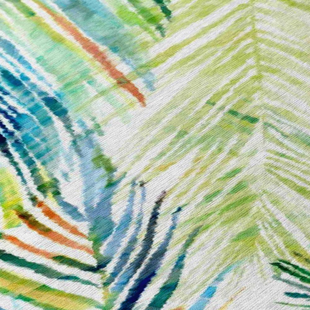 Indoor/Outdoor Tropics TC4 Meadow Washable 2'3" x 7'6" Runner Rug