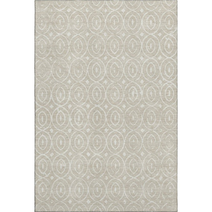 Luxury Washable Indoor/Outdoor The Reserve Beige 5' x 7'6" Rug
