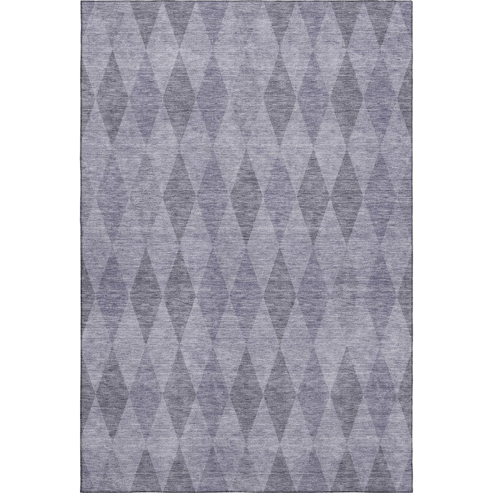 Luxury Washable Indoor/Outdoor The Reserve Lavender 5' x 7'6" Rug