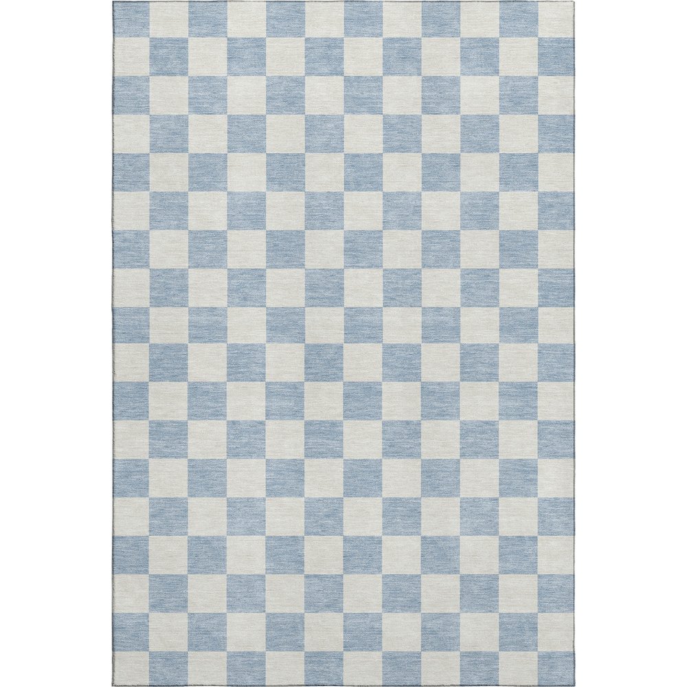 Luxury Washable Indoor/Outdoor The Reserve Sky 5' x 7'6" Rug