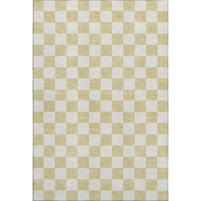 Luxury Washable Indoor/Outdoor The Reserve Wheat 5' x 7'6" Rug