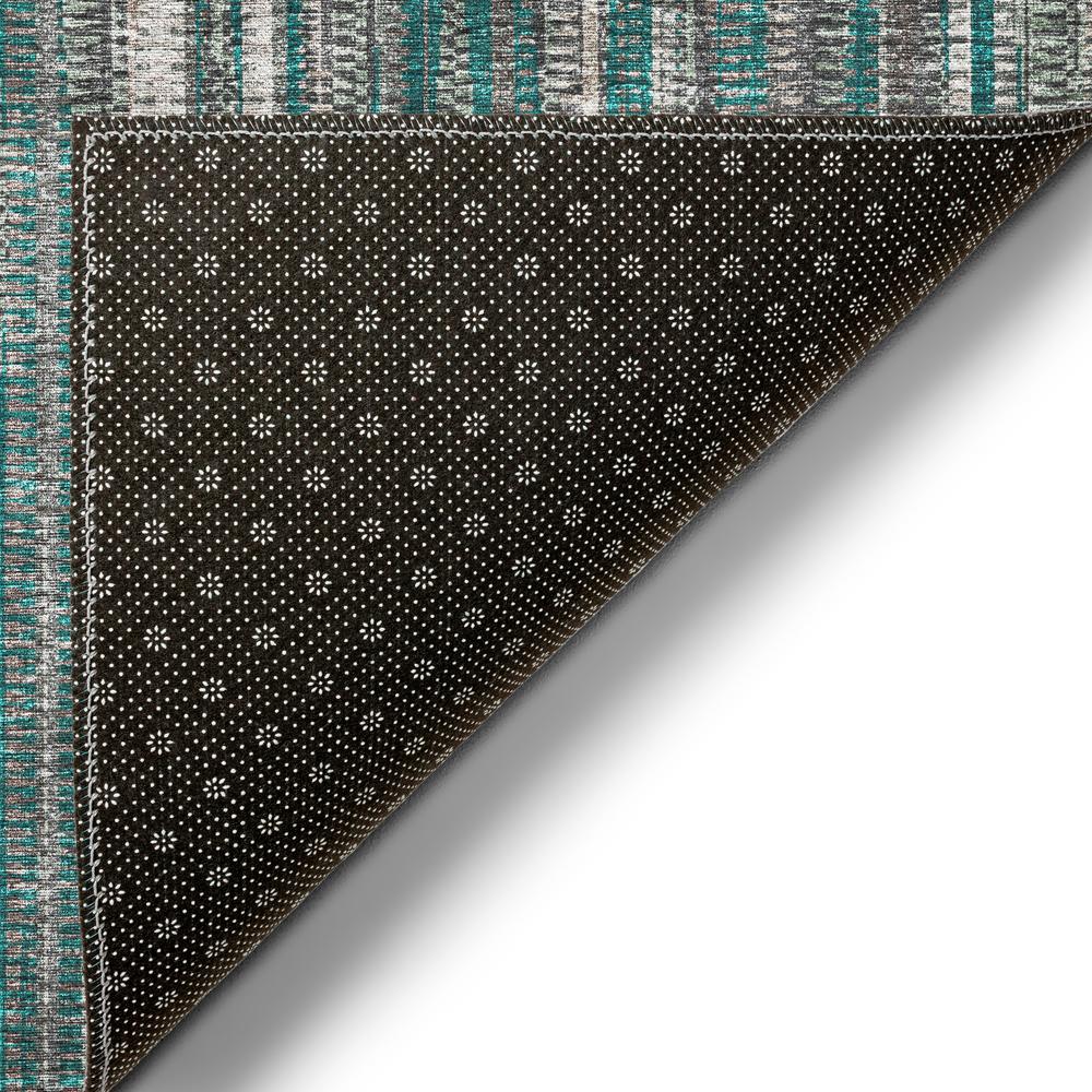 Waverly Peacock Contemporary Striped 10' x 14' Area Rug Peacock AWA31