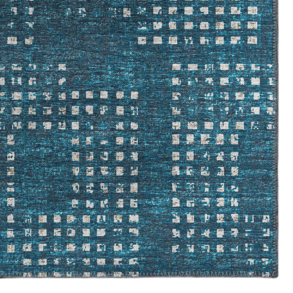 Eleanor Blue Contemporary Geometric 10' x 14' Area Rug Blue AER31