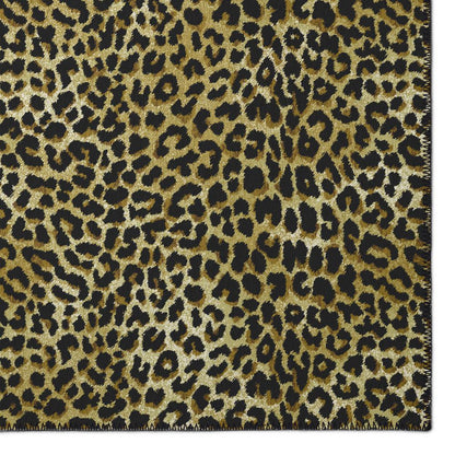 Safari Gilded Animal Animal Print 10' x 14' Area Rug Gilded ASF32