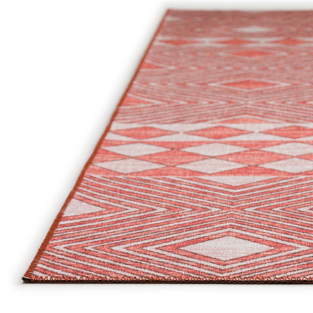 Indoor/Outdoor Sedona SN1 Paprika Washable 10' x 10' Round Rug