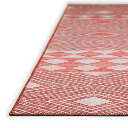 Indoor/Outdoor Sedona SN1 Paprika Washable 10' x 10' Round Rug