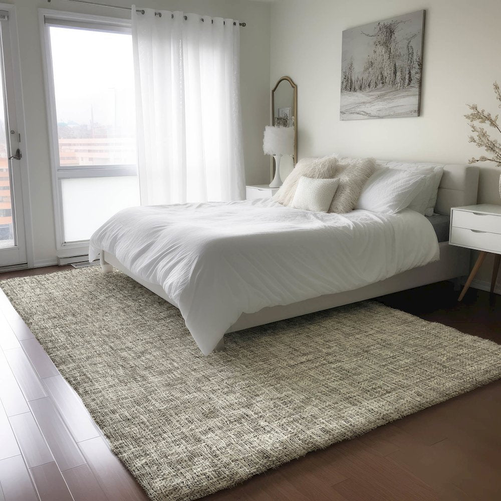 Luxury Washable Voyage VY1 Ivory 5' x 7'6" Rug