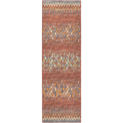 Winslow WL5 Paprika 2'6" x 12' Runner Rug