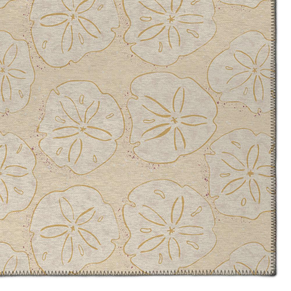Indoor/Outdoor Seabreeze SZ10 Ivory Washable 2'3" x 7'6" Runner Rug