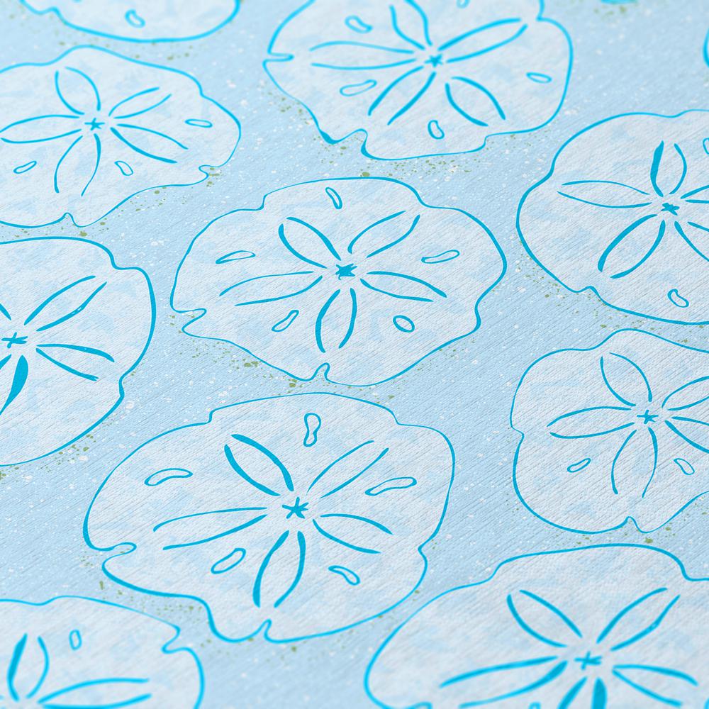 Indoor/Outdoor Surfside ASR40 Blue Washable 2'3" x 7'6" Runner Rug