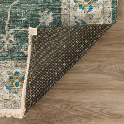 Indoor/Outdoor Marbella MB5 Ivory Washable 9' x 12' Rug