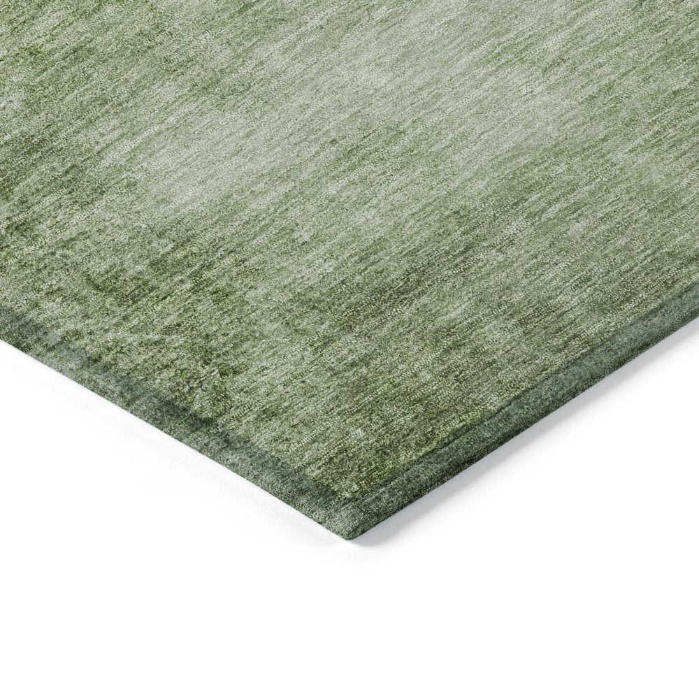 Machine Washable Indoor/Outdoor Chantille Aloe 3' x 5' Rug
