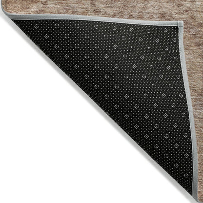 Machine Washable Indoor/Outdoor Chantille Copper 3' x 5' Rug