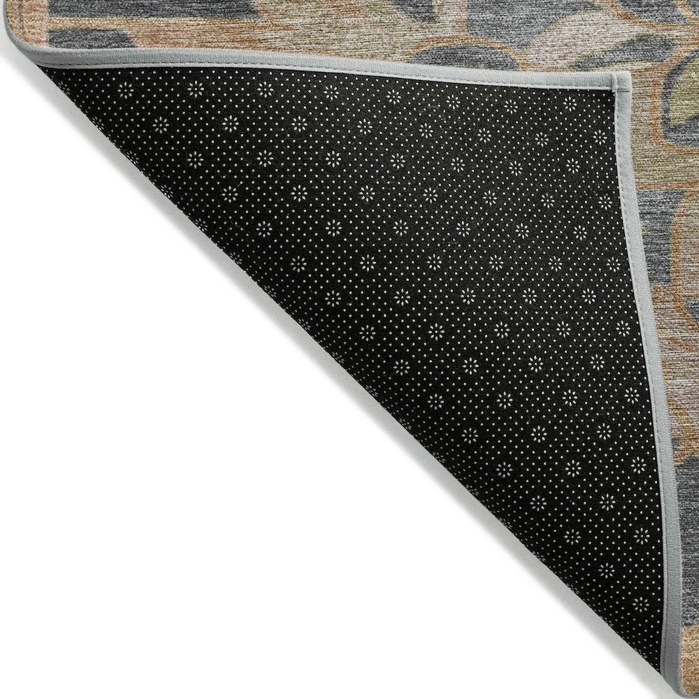 Machine Washable Indoor/Outdoor Chantille Terracotta 3' x 5' Rug