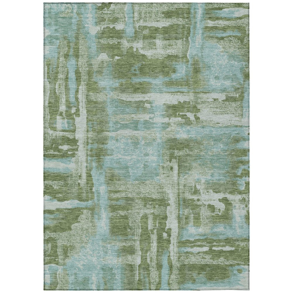 Machine Washable Indoor/Outdoor Chantille ACN2015 Cactus 8' x 10' Rug