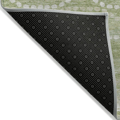 Machine Washable Indoor/Outdoor Chantille ACN2030 Sage 3' x 5' Rug