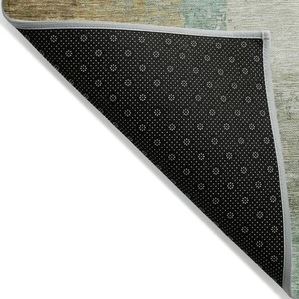 Machine Washable Indoor/Outdoor Chantille ACN2041 Aloe 3' x 5' Rug