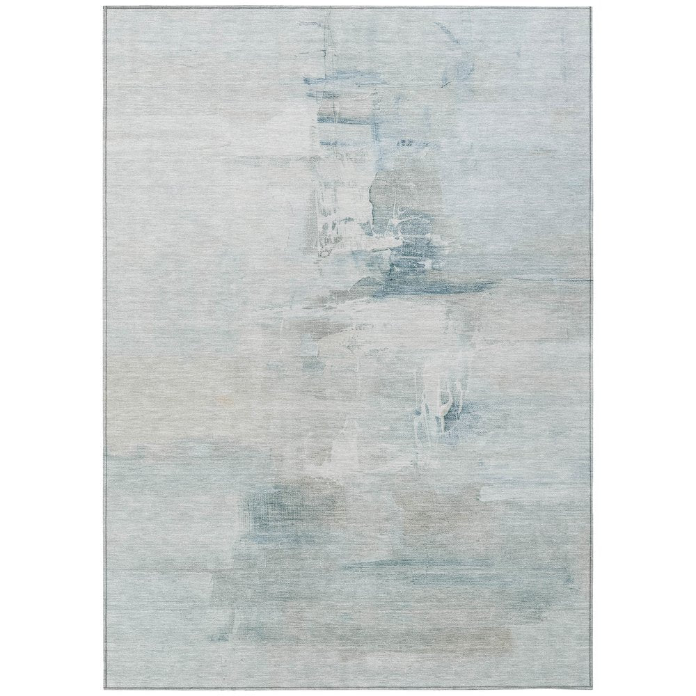 Machine Washable Indoor/Outdoor Chantille ACN2044 Sky 8' x 10' Rug