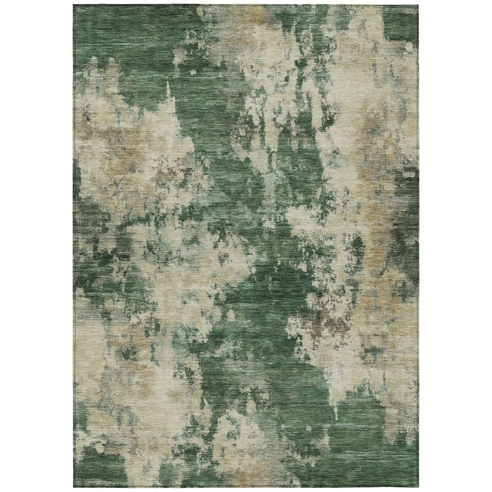 Machine Washable Indoor/Outdoor Chantille ACN2066 Fern 8' x 10' Rug
