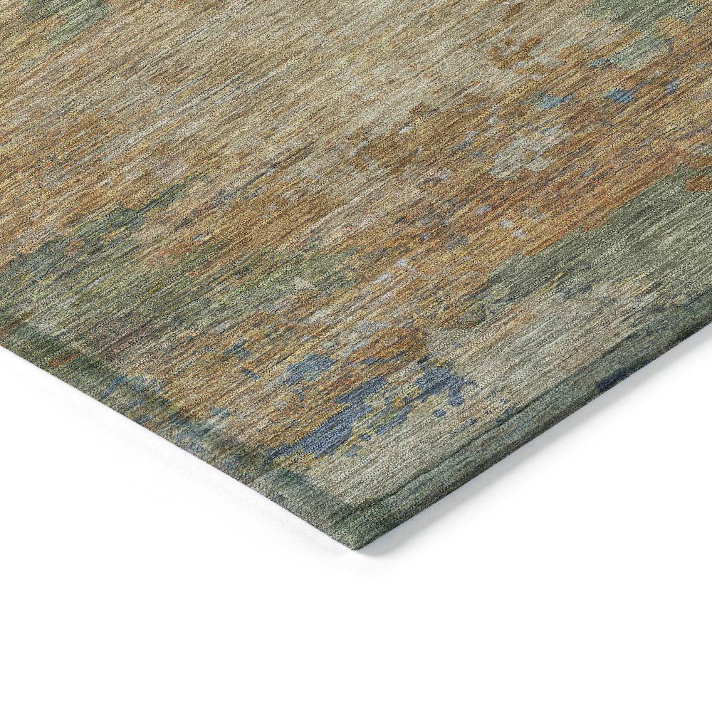 Machine Washable Indoor/Outdoor Chantille ACN2067 Denim 3' x 5' Rug