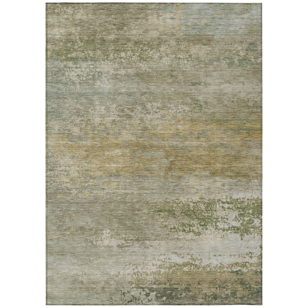 Machine Washable Indoor/Outdoor Chantille ACN2071 Beige 8' x 10' Rug