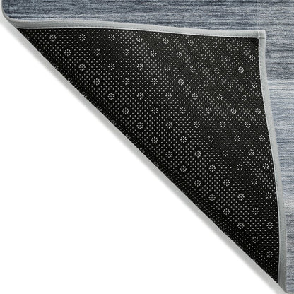 Machine Washable Indoor/Outdoor Chantille ACN2082 Denim 3' x 5' Rug