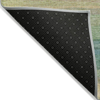 Machine Washable Indoor/Outdoor Chantille ACN2093 Aloe 3' x 5' Rug