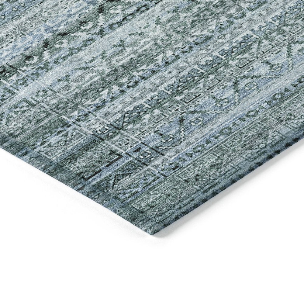 Machine Washable Indoor/Outdoor Chantille ACN2101 Aloe 3' x 5' Rug
