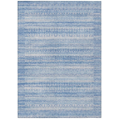 Machine Washable Indoor/Outdoor Chantille ACN2101 Sky 8' x 10' Rug