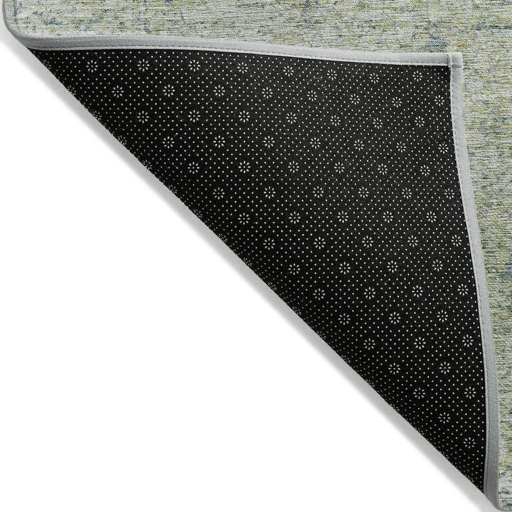 Machine Washable Indoor/Outdoor Chantille ACN2103 Aloe 3' x 5' Rug
