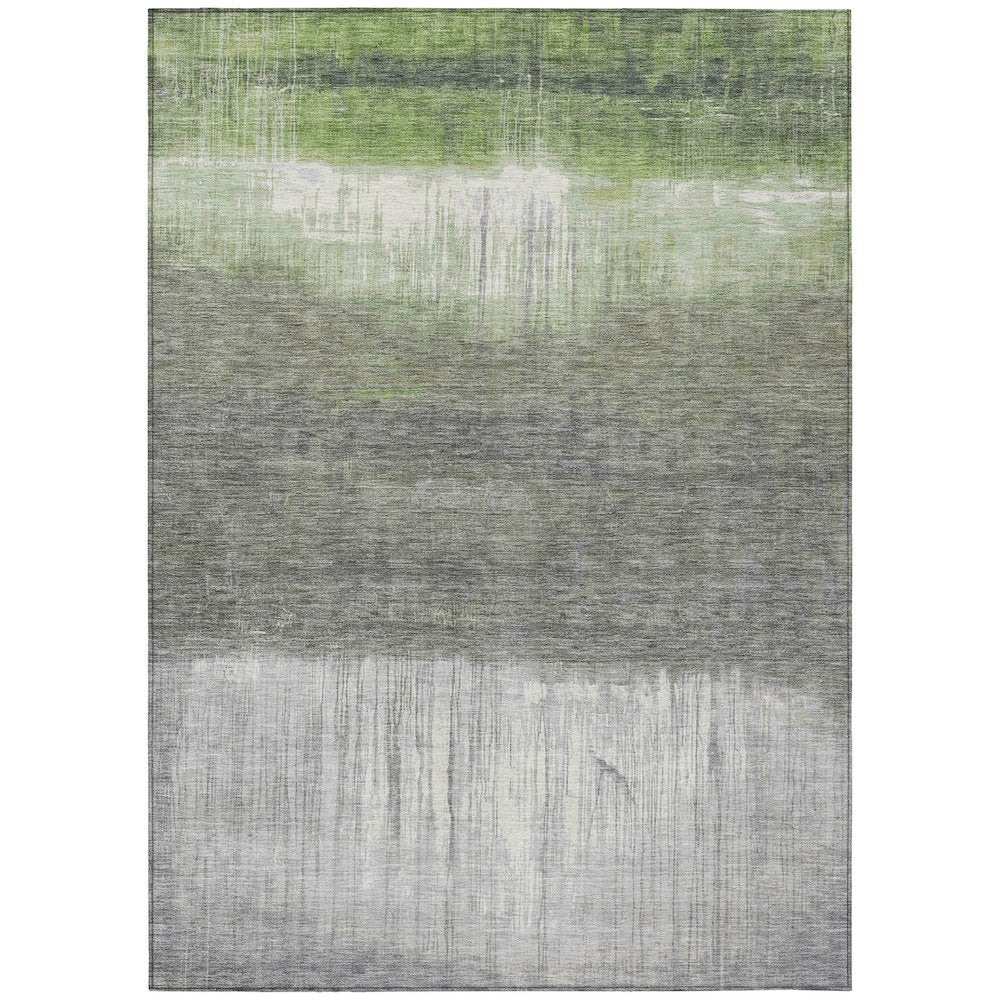 Machine Washable Indoor/Outdoor Chantille ACN2118 Fern 8' x 10' Rug