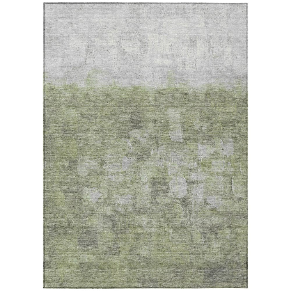 Machine Washable Indoor/Outdoor Chantille ACN2119 Fern 8' x 10' Rug