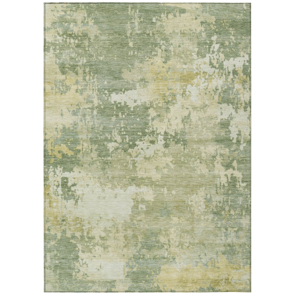 Machine Washable Indoor/Outdoor Chantille ACN2142 Aloe 8' x 10' Rug