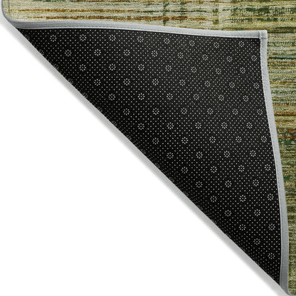 Machine Washable Indoor/Outdoor Chantille ACN2149 Aloe 3' x 5' Rug
