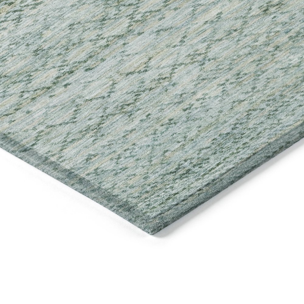 Machine Washable Indoor/Outdoor Chantille ACN2150 Aqua 3' x 5' Rug