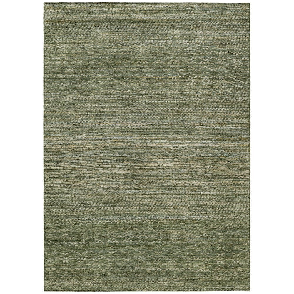 Machine Washable Indoor/Outdoor Chantille ACN2150 Fern 8' x 10' Rug