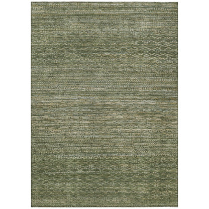 Machine Washable Indoor/Outdoor Chantille ACN2150 Fern 8' x 10' Rug