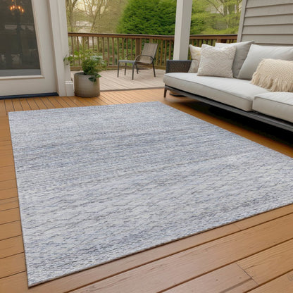 Machine Washable Indoor/Outdoor Chantille ACN2150 Sky 8' x 10' Rug