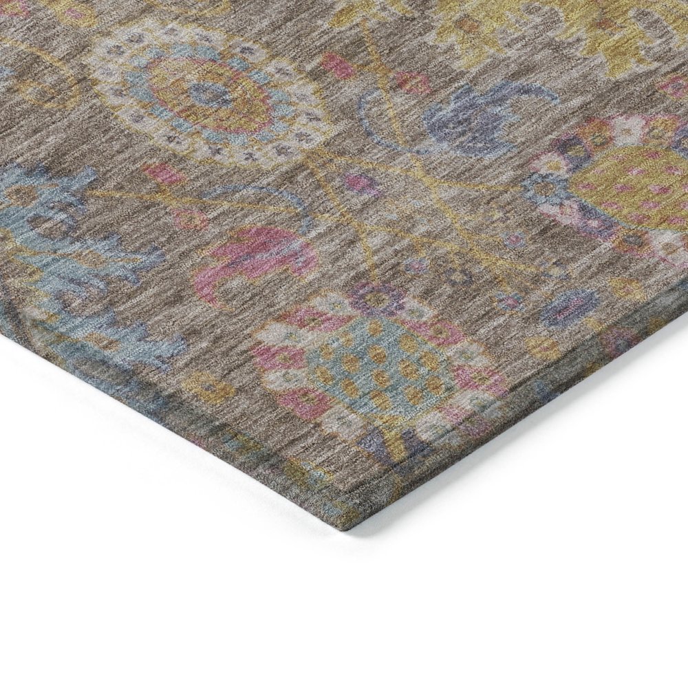 Machine Washable Indoor/Outdoor Chantille ACN2151 Mocha 3' x 5' Rug
