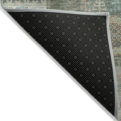 Machine Washable Indoor/Outdoor Chantille ACN2160 Aloe 3' x 5' Rug
