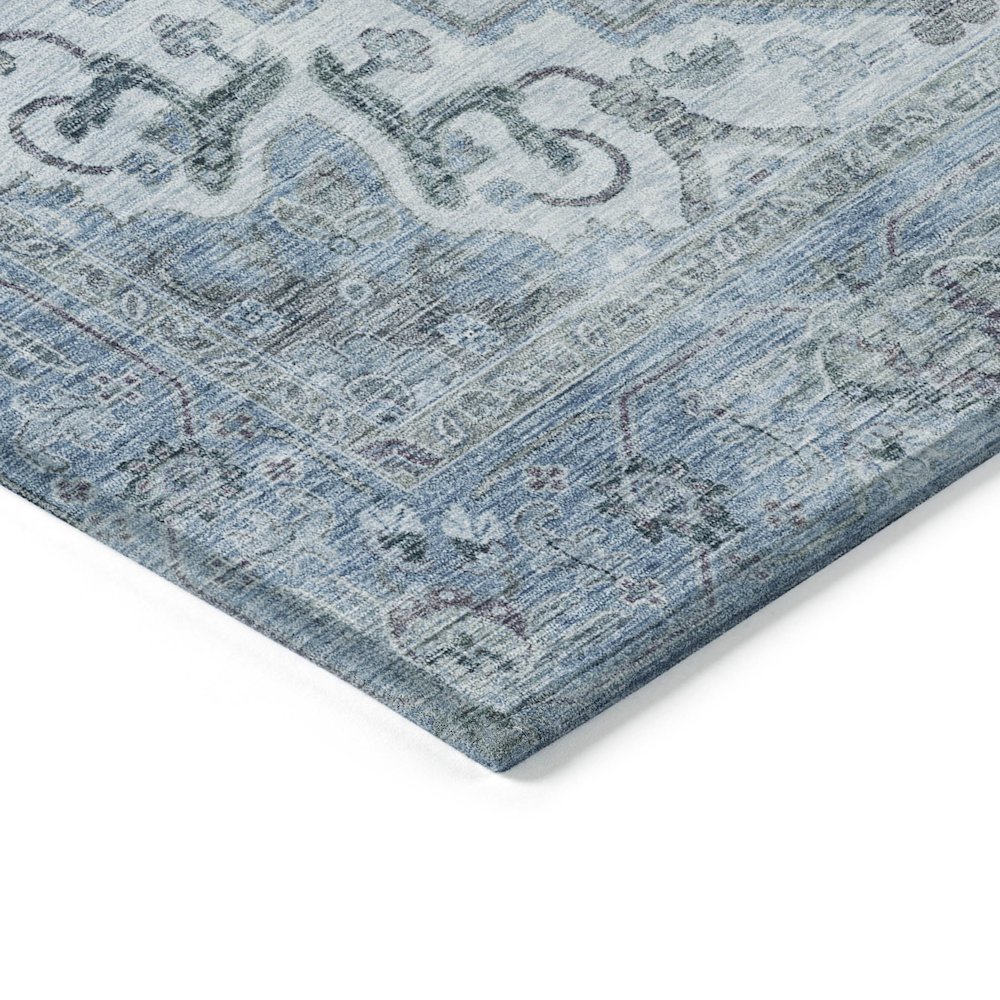 Machine Washable Indoor/Outdoor Chantille ACN2164 Sky 3' x 5' Rug