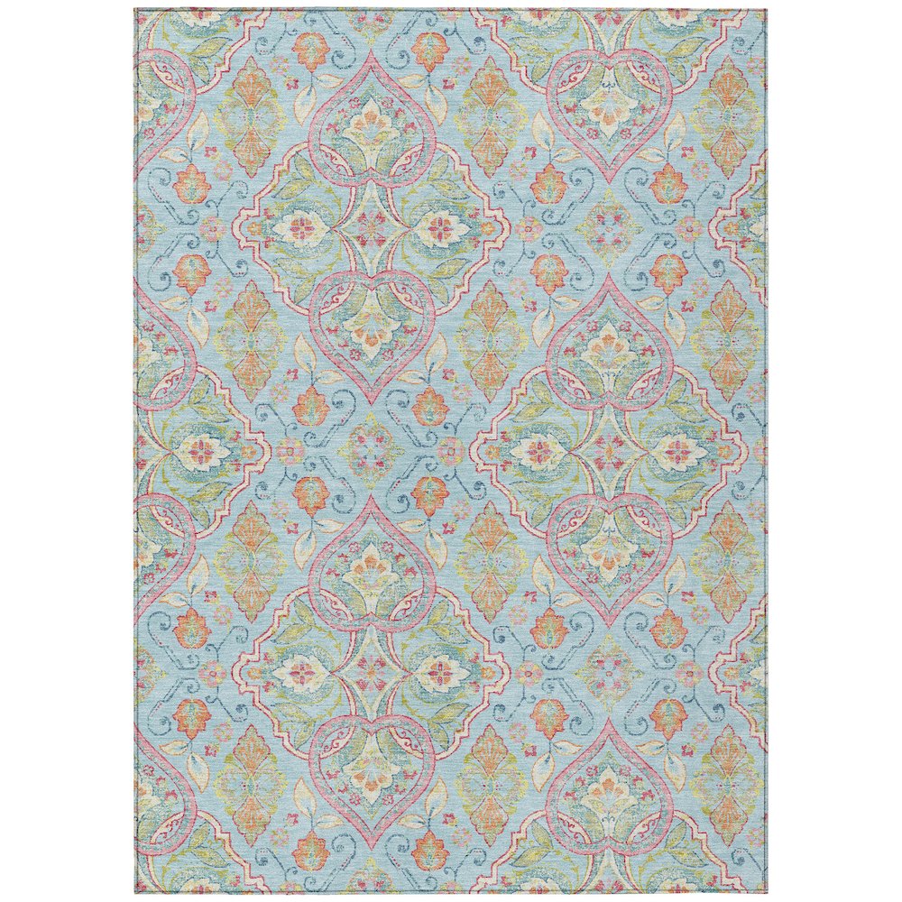 Machine Washable Indoor/Outdoor Chantille ACN2207 Sky 8' x 10' Rug